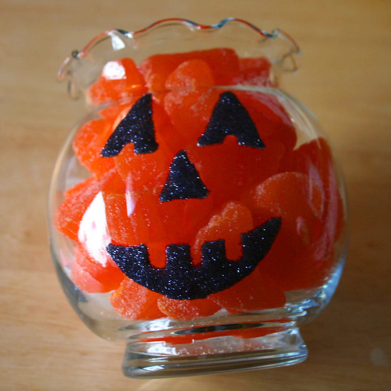 Sparkle Studio Jack O' Lantern Candy Dish
