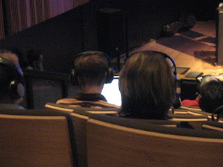 audience listening to binaural rendered sound