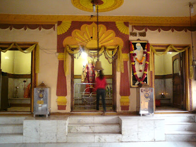 Idol of Goddess Laxmi in the sanctum