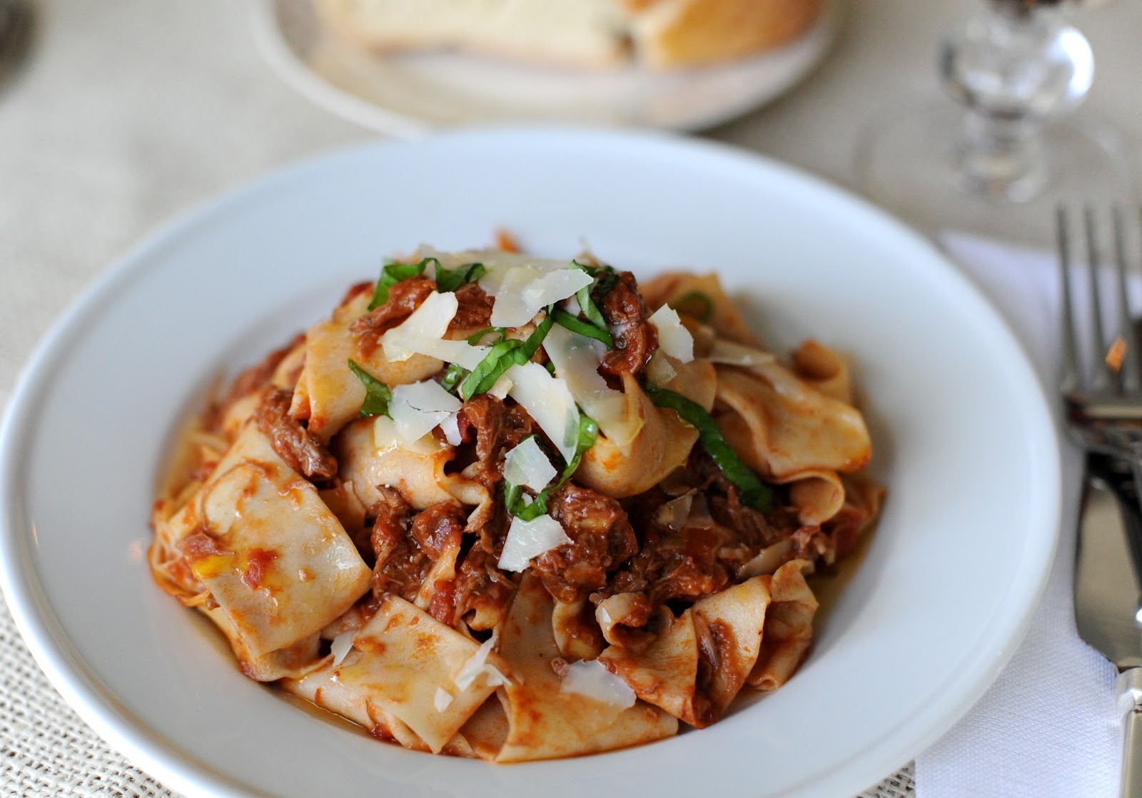 Jenny Steffens Hobick Recipes Pappardelle Beef Ragu Rustic Pasta