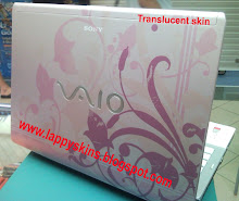 Translucent skin on SONY lappy
