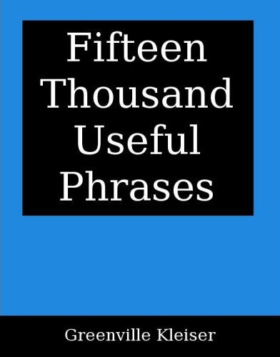 Fifteen Thousand Useful Phrases pdf
