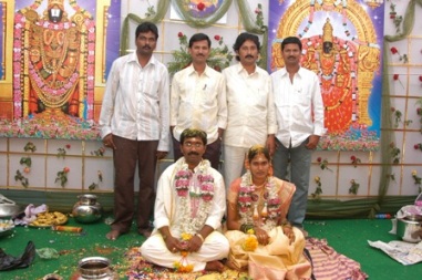 Chakri's Friends (Ramesh, Lakshmana, Nagabhushnam, Ramu Dada) on his Marriage(08-02-07)