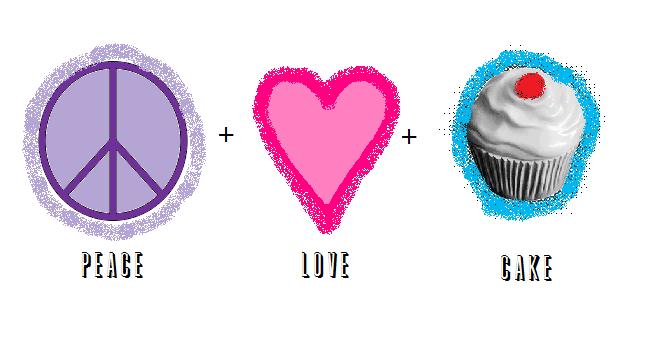 Peace, Love and Cake!