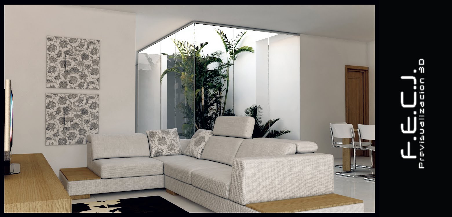 F.E.C.J. 3D: Sala comedor...