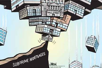 Resultado de imagen para crisis hipotecaria estadounidense de 2008 y sus repercusiones globales