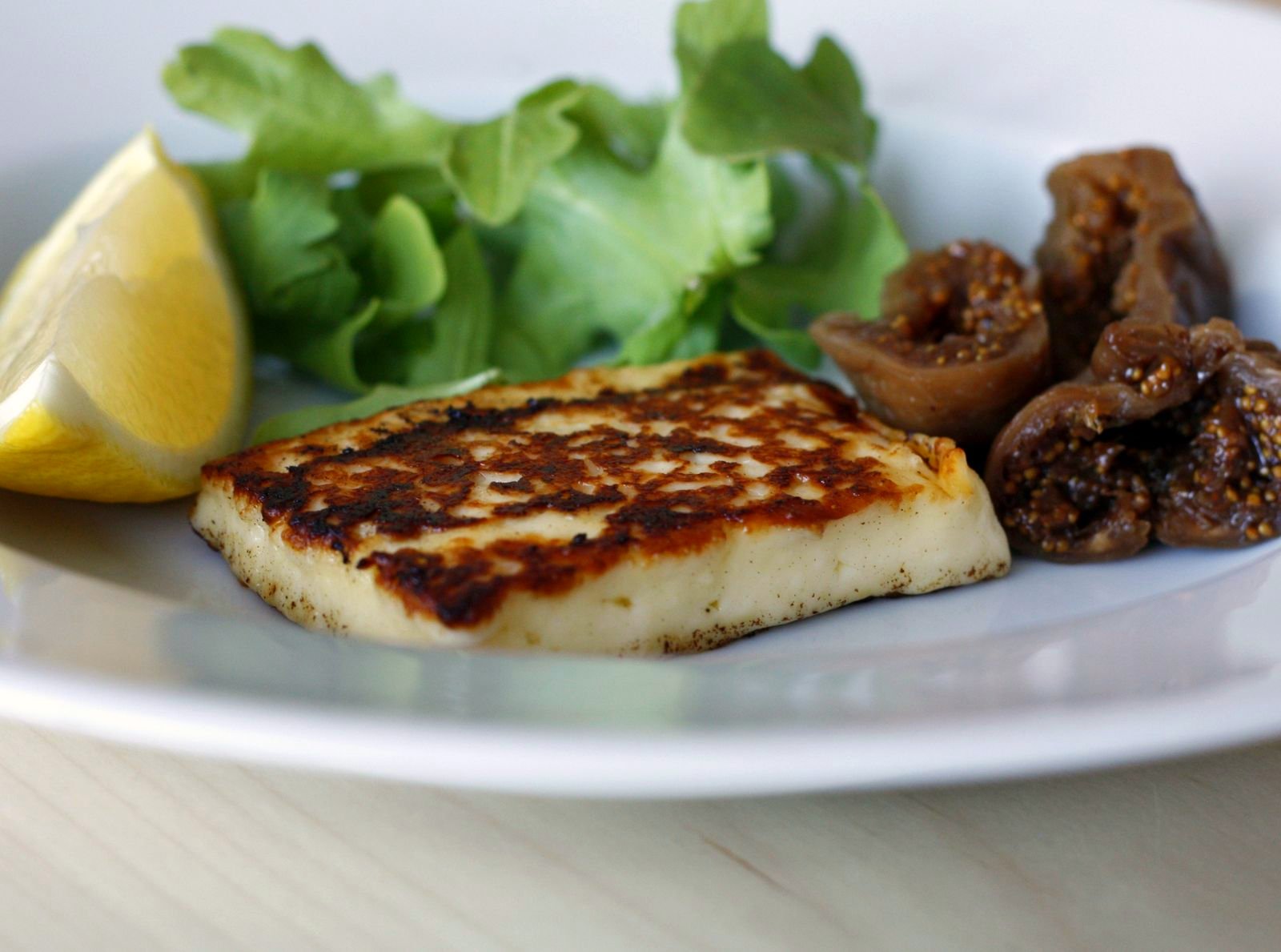 A Crafty Lass: Saganaki with Pickled Figs