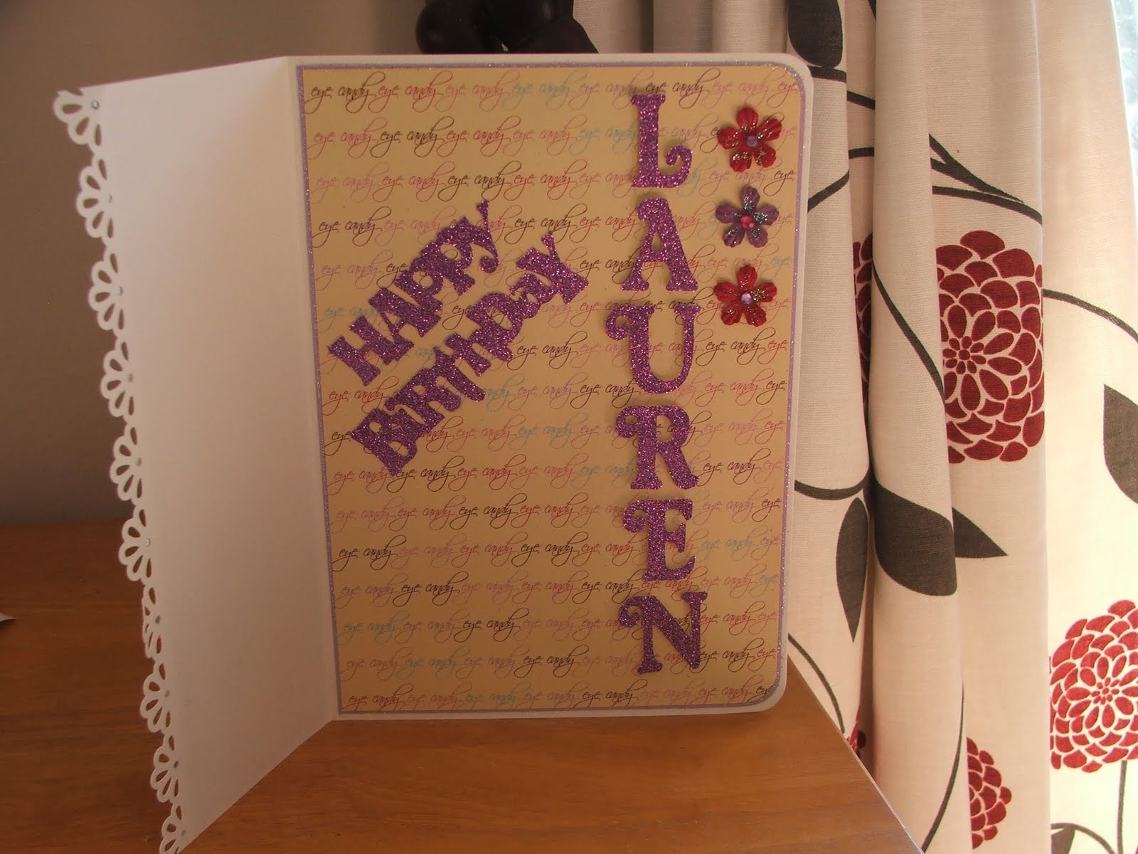 jiminy japes: Happy Birthday Lauren!&mldr;..