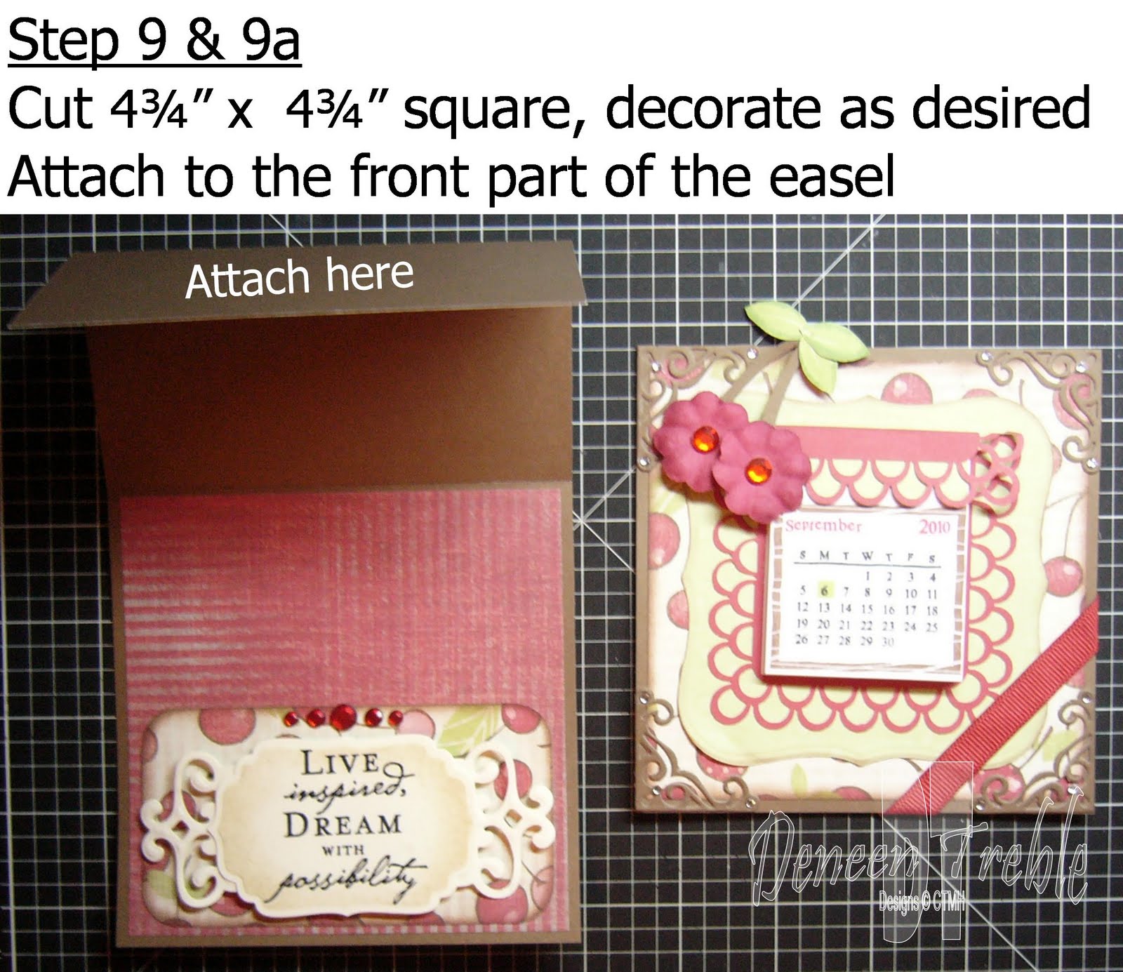 A Path of Paper 4Drawer Easel Card for H2H