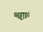 Portal do SIGETEC - Sistema de Gestão Tecnológica