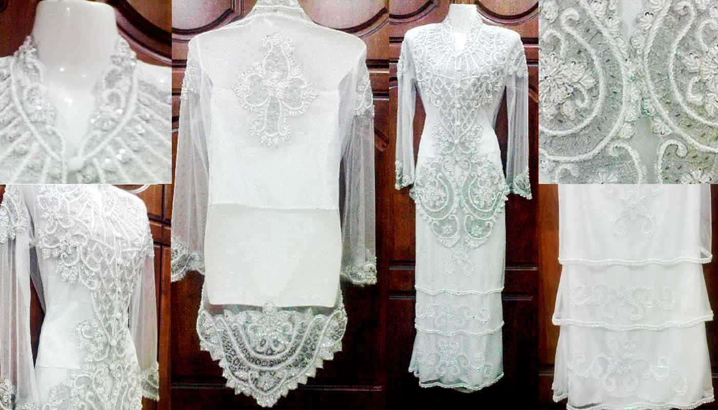 baju pernikahan kebaya 