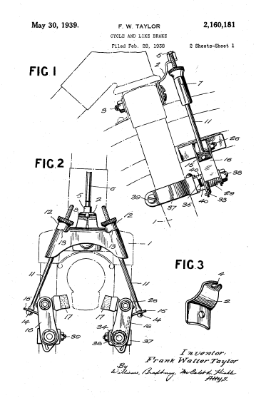 vintage cantilever brakes