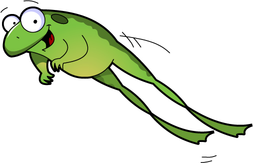 clipart frog jumping - photo #8