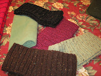 crochedted scarves