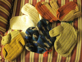 wool mittens