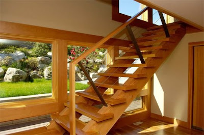 Good Wood Stairs Classic Decoration interior Design