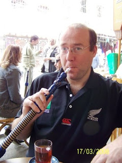 Fumando Shisha