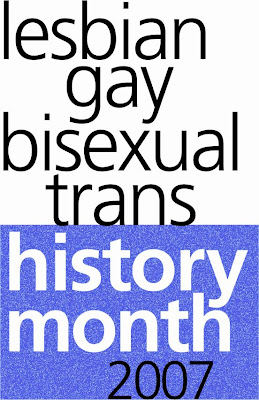 LGBT History Month logo - 2007