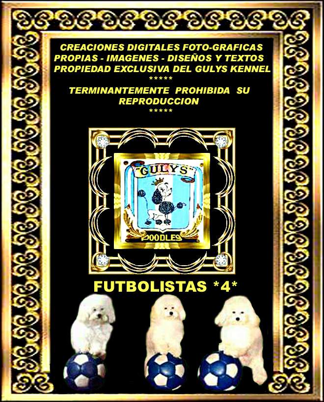 CANICHES GULYS - FUTBOLISTAS - 4 -