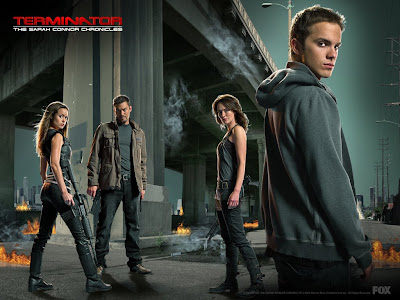 Terminator: The Sarah Connor Chronicles Television Poster - Season 2 Cast Photo