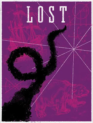 LOST Screen Print Series 3 - Smoke Monster by Ty Mattson
