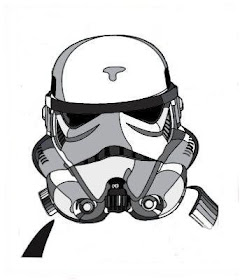 Star Wars - White Rebel (Stormtrooper) Screen Print by David Flores