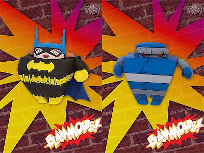 Blammoids! Series 2 by DC Direct - Batgirl and Darkseid Vinyl Figures
