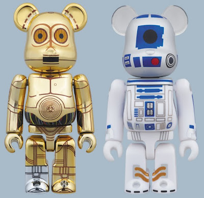 Star Wars Droids 100% Be@rbrick Set by Medicom - C-3PO & R2-D2