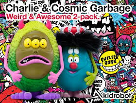 Kidrobot - Charlie & Cosmic Garbage Weird & Awesome 2 Pack by Shelterbank