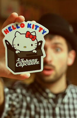 The Johnny Cupcakes x Hello Kitty Collection Sticker