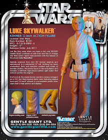 Luke Skywalker 12” Jumbo Vintage Kenner Star Wars Action Figure by Gentle Giant
