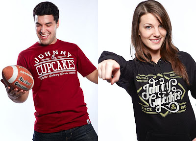Johnny Cupcakes Valentine's Day 2011 Releases - Delivery Service T-Shirt & Original Recipe Pullover