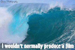 I Wouldnt Normally Produce A Film