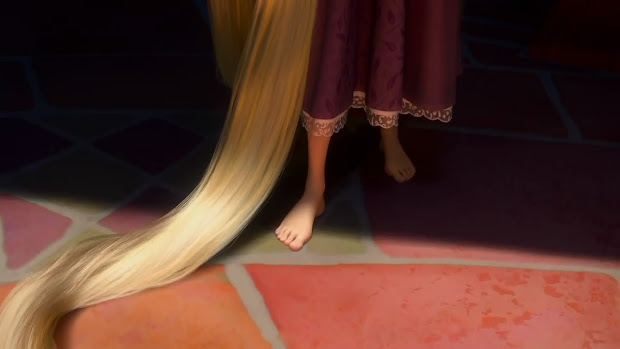 anime feet rapunzel tangled teaser