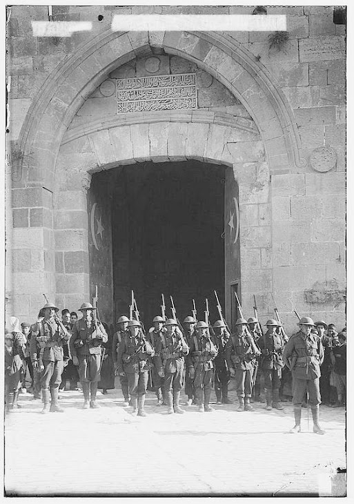 Jaffa Gate 1917 British Army