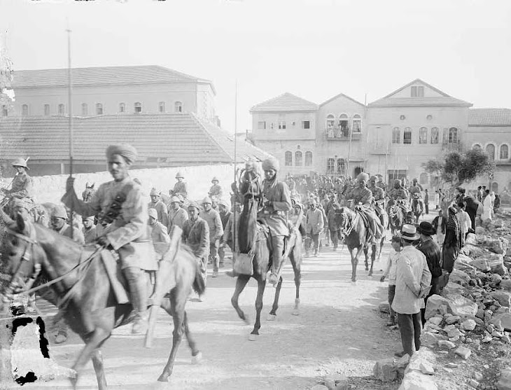 Indian army  in Jerusalem 1914