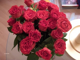 Trandafirii primiti de ziua mea de la iubitul meu....