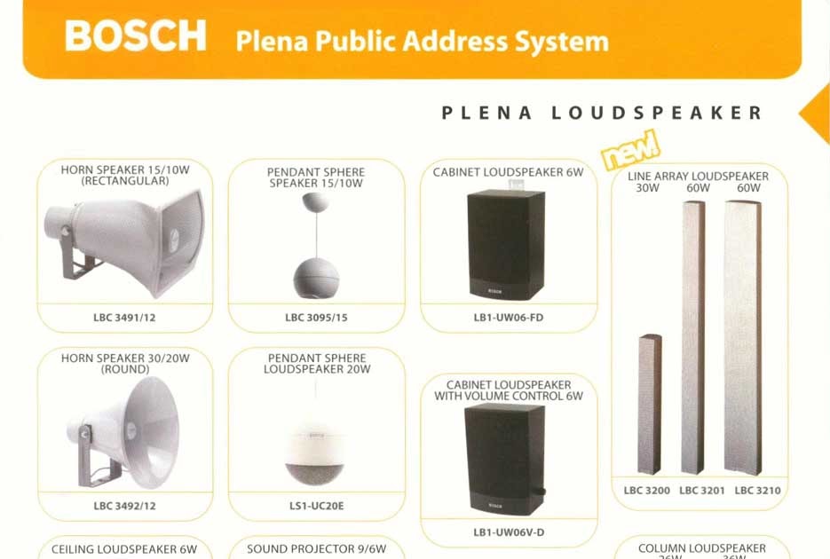 Bethel Resources: Bosch Public Address System