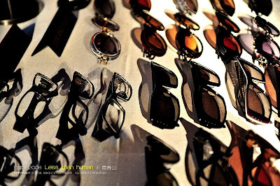 Less than human 誕生帥氣,無秩序,情色之裝飾品-光明分子.眼鏡