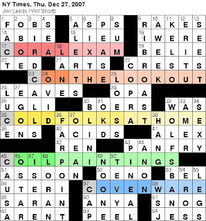 Casino Figure Crossword Puzzle