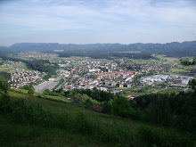 Sloveny Gradec from the mountain