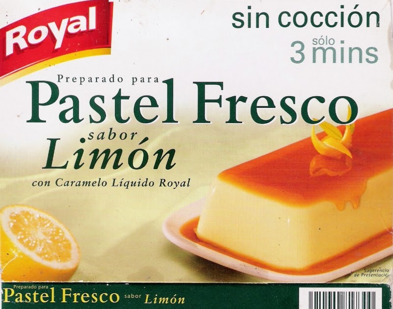 En la Cocina con Jose María: Preparado de pastel Fresco sabor Limón de Royal
