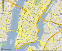 Zona de Manhattan donde se aplicará el plan de congestión vehicular, al sur de la calle 60