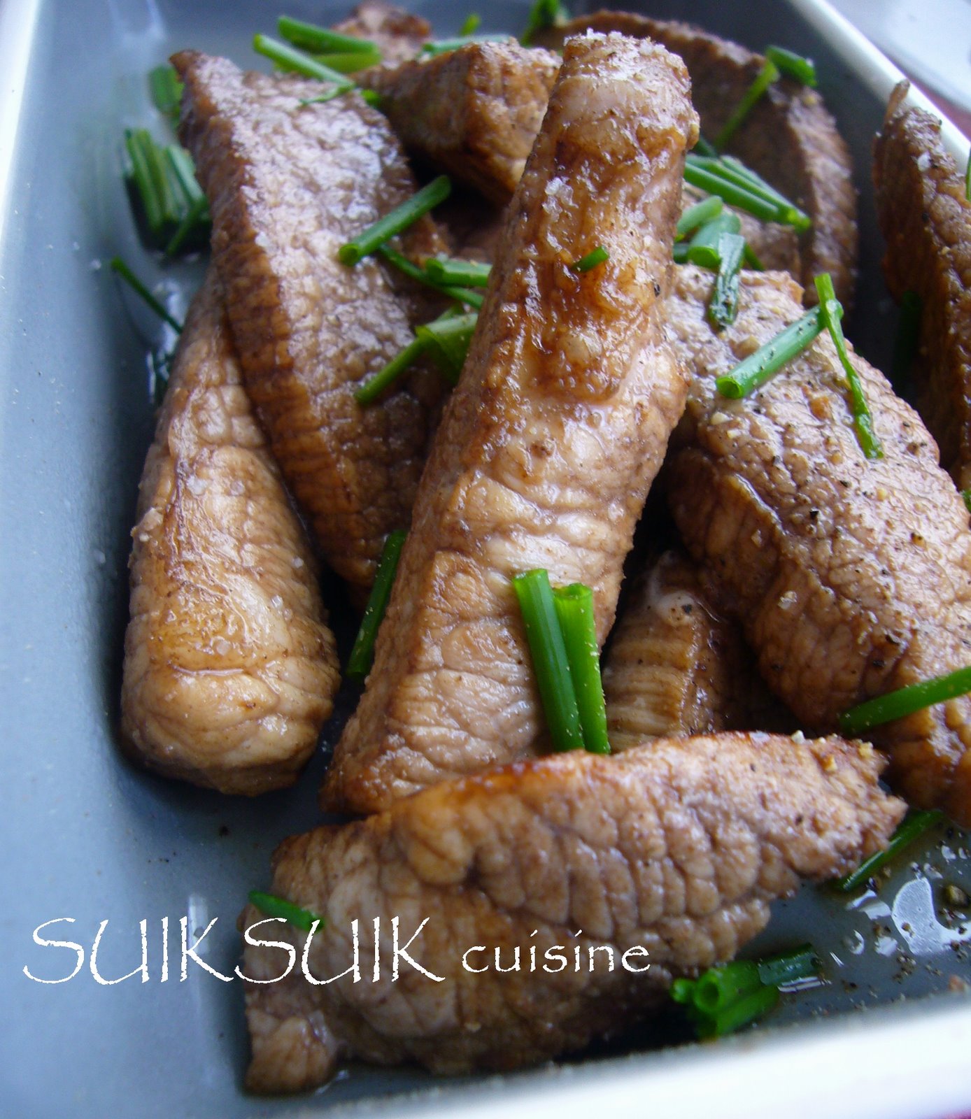 Grillade de porc au vinaigre balsamique recettes plats Kabsa saudi a la viande