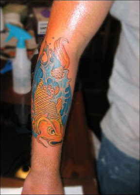 Japanese Sleeve Tattoo styles Koi fish