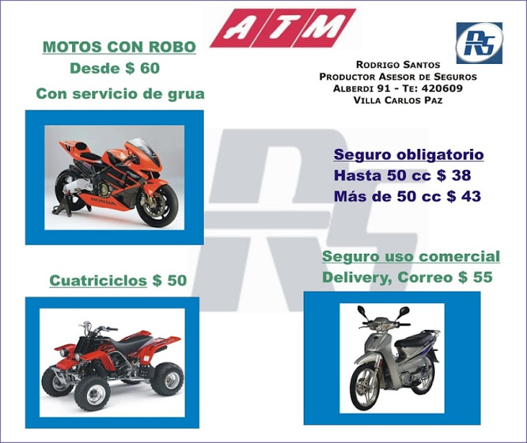 Moto con cobertura de robo