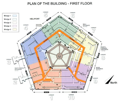 pentagon pentagono pianta hallways tipologi undicisettembre bangunan ruotata cliccabile rispetto precedenti figura