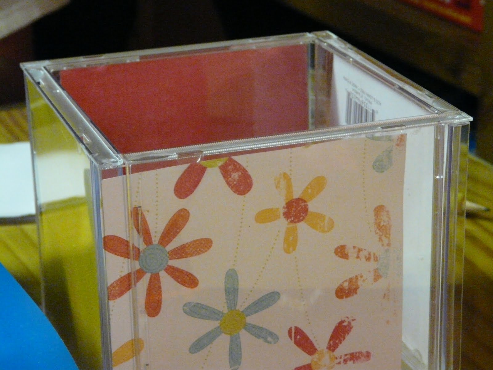 Tomorrow Farm Fiber Arts 4H Recycled CD Case Project