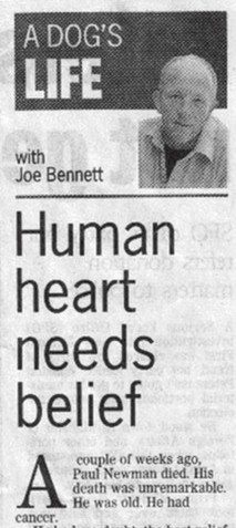 Human Heart Needs Belief