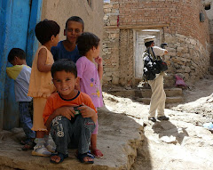 Uzunov filming in Afghanistan 2008